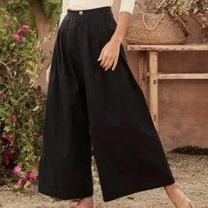 Doen Valentin Pants, black, size 6 —hemmed and worn once
